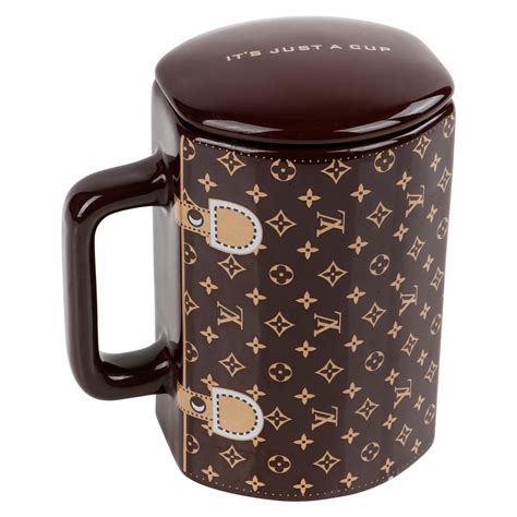 louis vuitton coffee mug price|louis vuitton drinking cup.